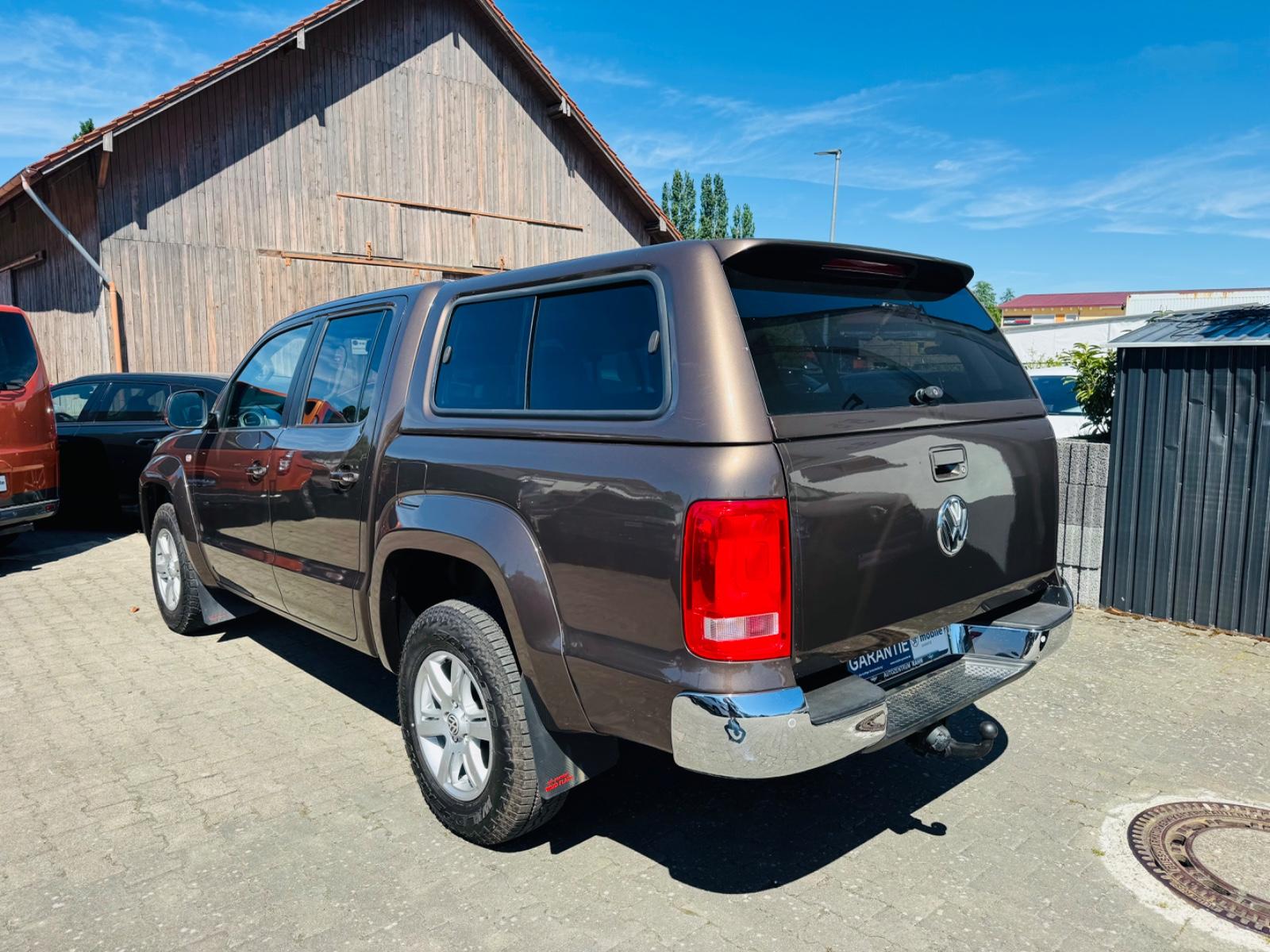 VOLKSWAGEN AMAROK 2.0 TDI 4MOTION 163ch - DOUBLE CAB - INTERIEUR CUIR - ATTELAGE - GPS - CLIMATISATION BI-ZONE