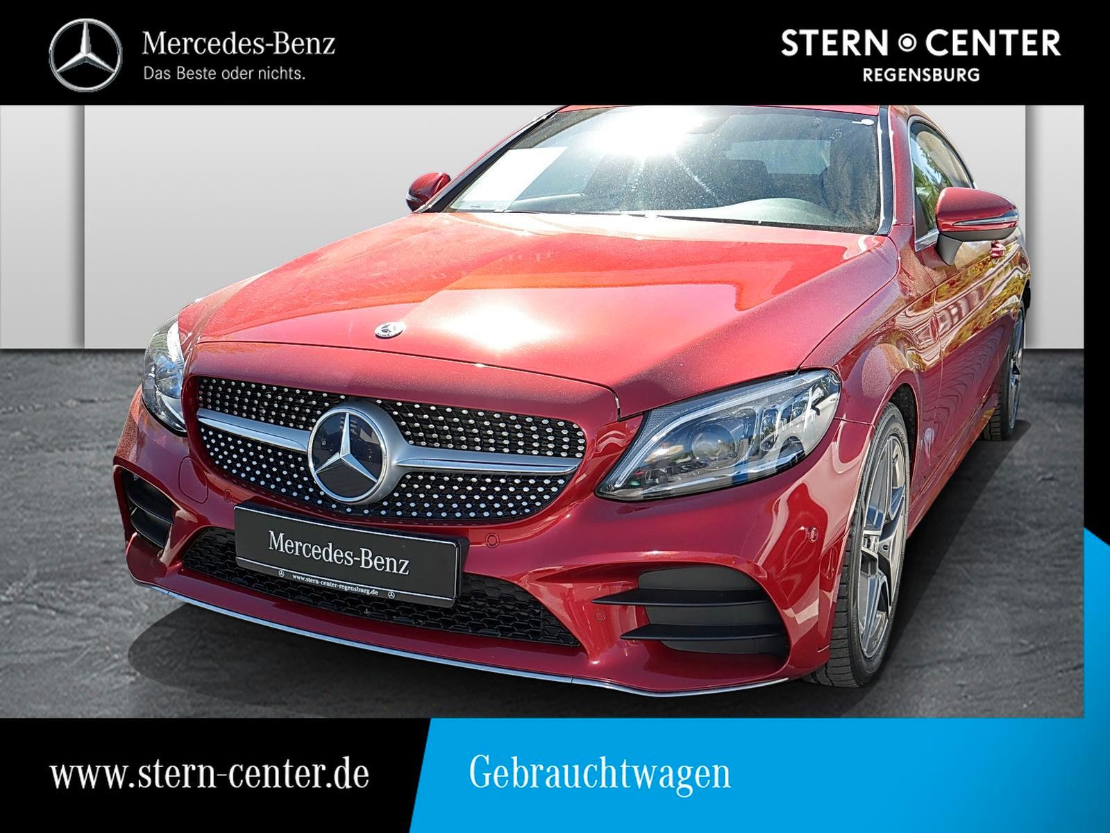 MERCEDES-BENZ C 300 d Coupé AMG+MULTIBEAM LED+KAMERA+SHZ+PDC++