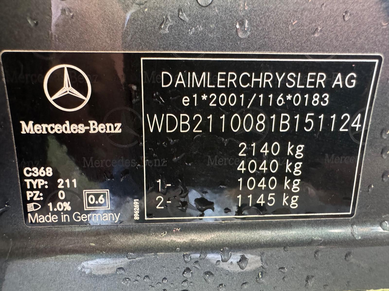 Mercedes-Benz E 220 CDI Classic