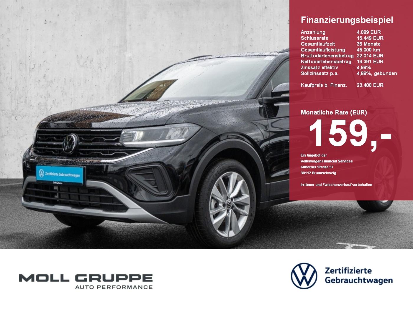 Volkswagen T-Cross 1.0 TSI Life LED ALU PDC APP