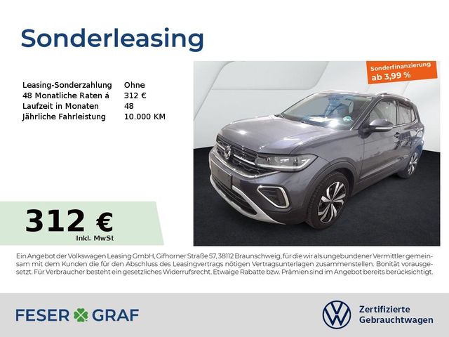 Volkswagen T-Cross Style NEU 1.0 TSI DSG Navi IQ-LED DigiCo