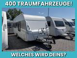 HYMER / ERIBA / HYMERCAR Eriba Exciting 470 Mover,Solar,Biketräger,1.Hand - HYMER / ERIBA Rundsitzgruppe Wohnwagen
