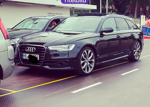 Audi A6  3,0 Avant S-line Havanna Schwarz