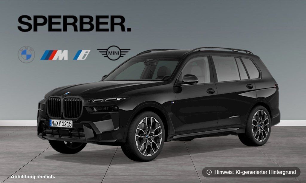 BMW X7 2025, 3.0D dīzelis, Automāts, SUV/Apvidus, Melns — Latvijā