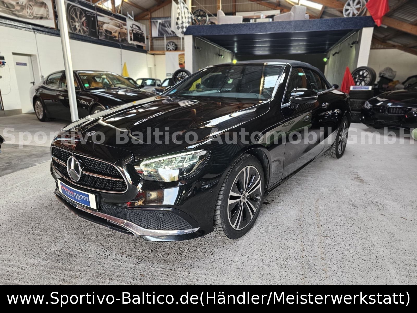 MERCEDES-BENZ E 400 D Cabrio *4Matic* Junge Sterne Gar. 6/26