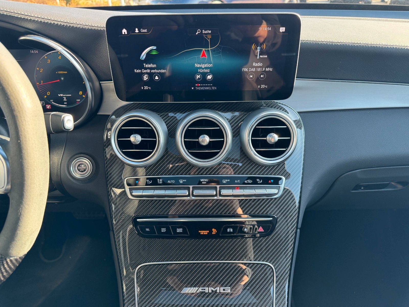 Fahrzeugabbildung Mercedes-Benz GLC 63 S AMG+AirM+Aero+Burm+Memory+360+ESD+