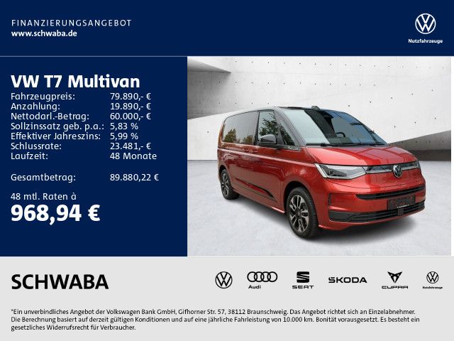 Volkswagen Multivan 1,5 eHybrid 4motion DSG k.Ü. *Edition* imagem 2