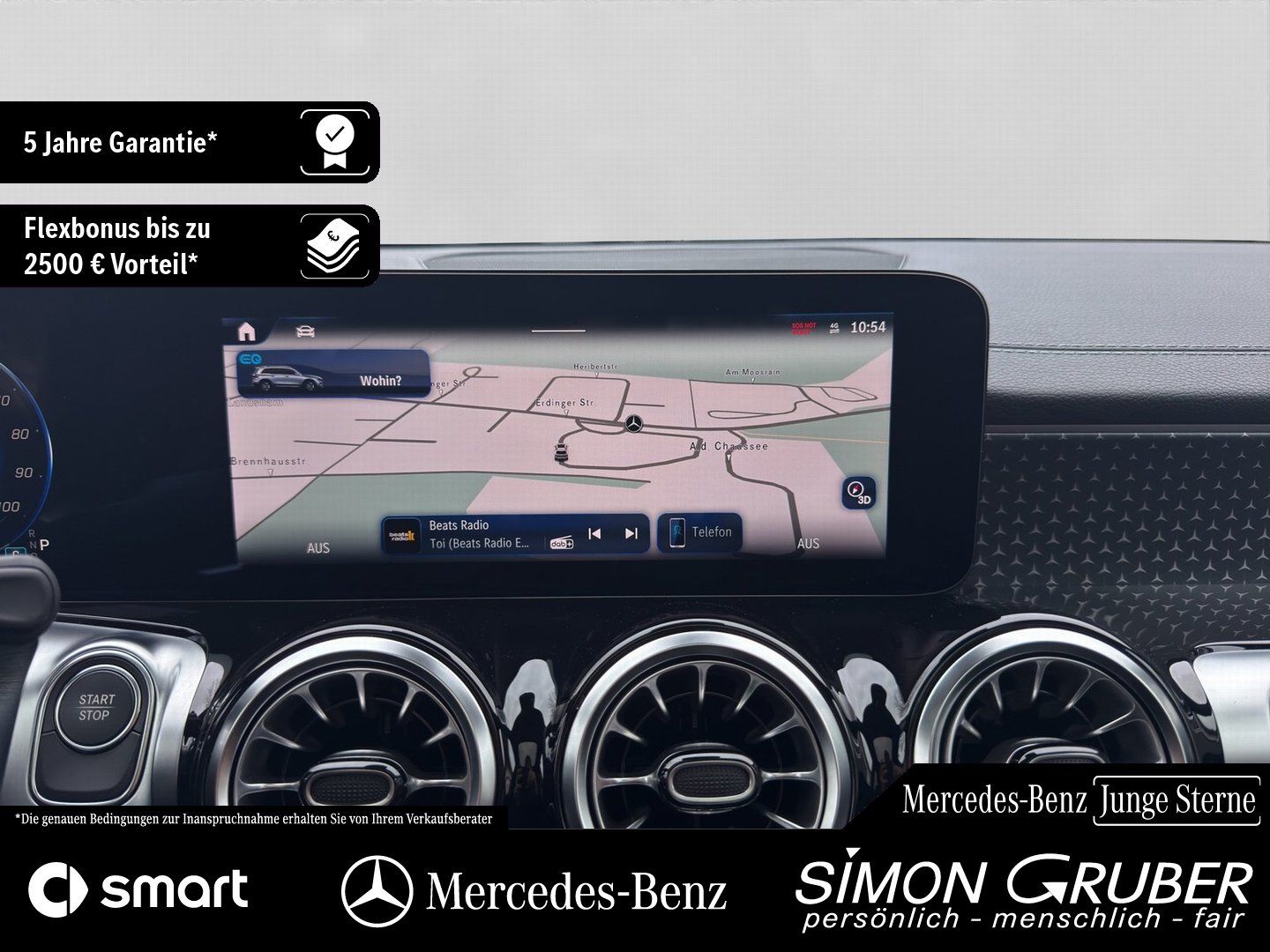 Fahrzeugabbildung Mercedes-Benz EQB 350 4M AMG Pano HUD Burm 7Sitzer 360° Magno