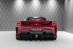 488 Pista RED/BLACK CARBON LIFTING SYSTEM