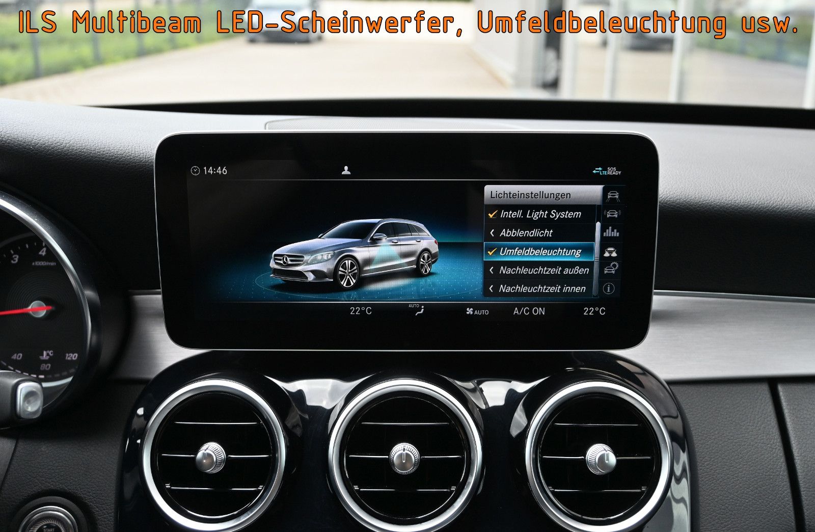 Fahrzeugabbildung Mercedes-Benz C 300 T Aut. Avantgarde °NIGHT°MULTIBEAM°KAMERA°