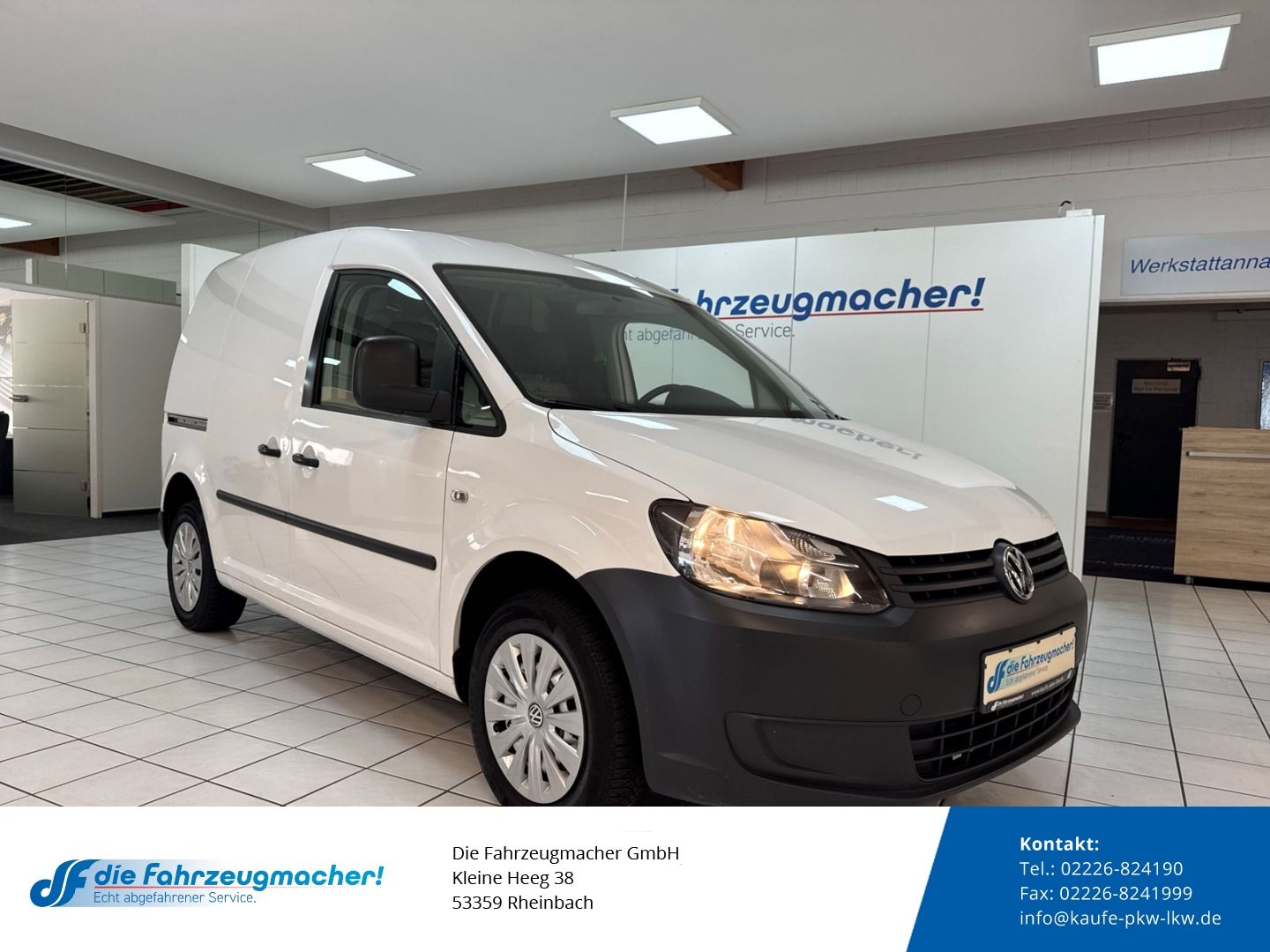 Fahrzeugabbildung Volkswagen Caddy Kasten Kombi EcoProfi el.SP Spieg. beheizb