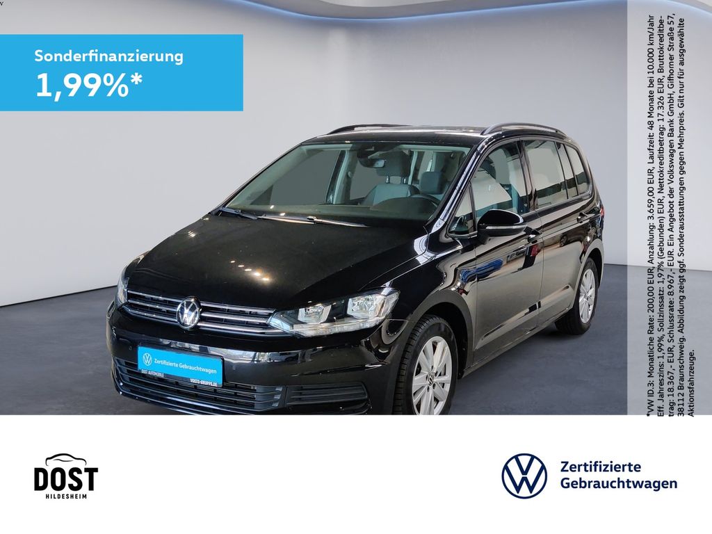Touran Comfortline 1.5 TSI  DAB+KLIMA+NAVI+SHZ