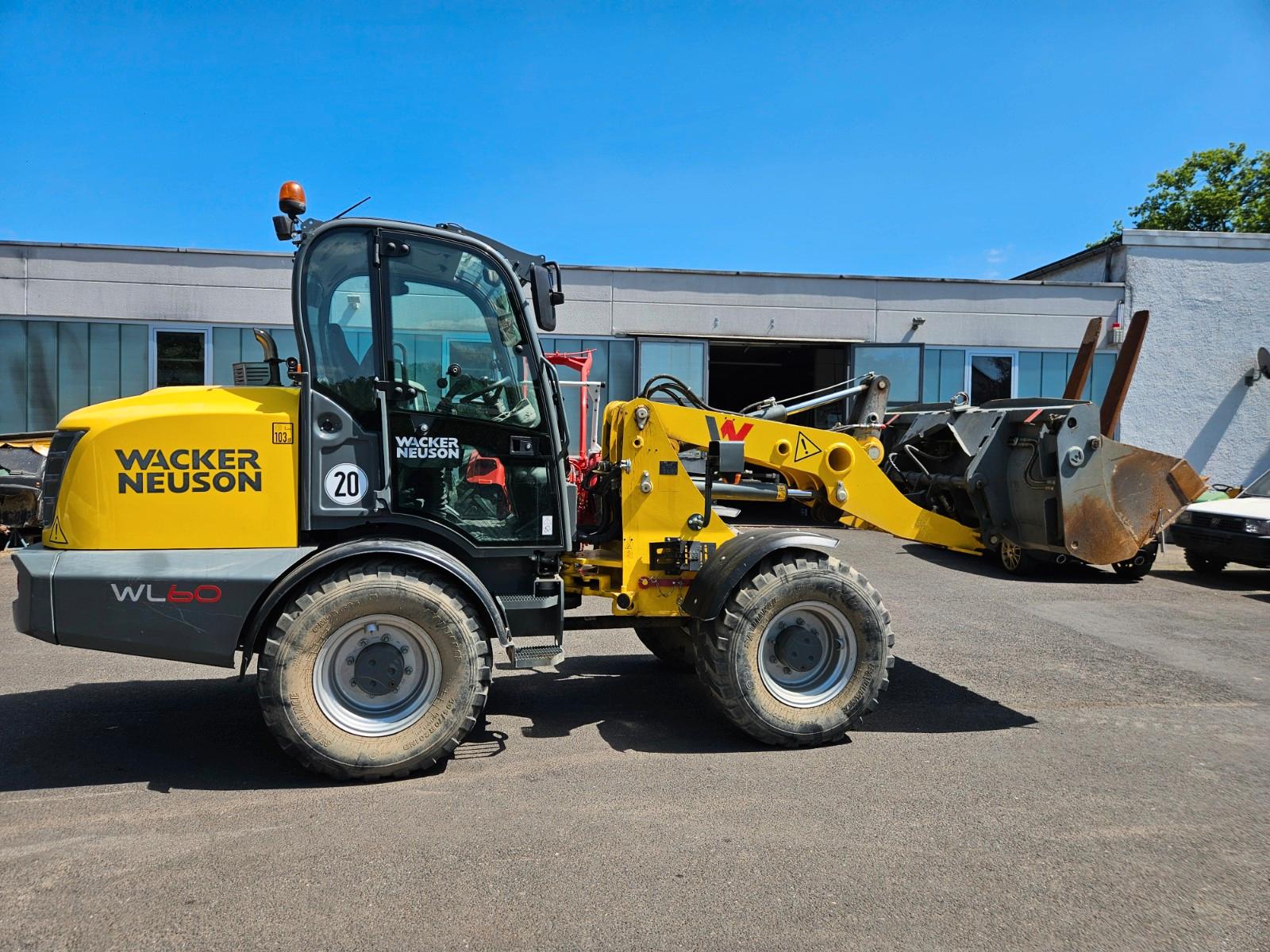 Wacker Neuson Radlader WL60 4in1 Schaufel Gabel