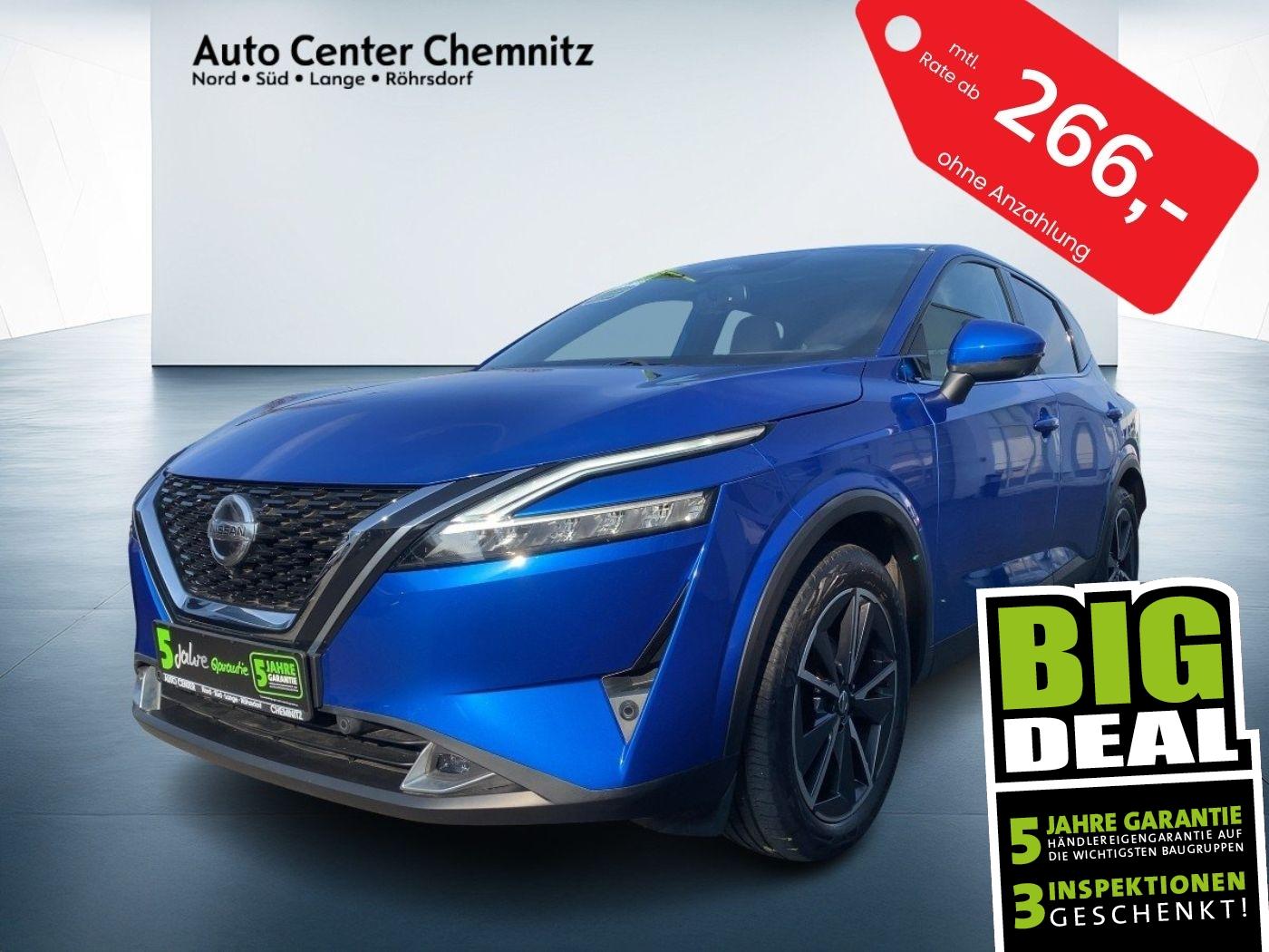Nissan Qashqai CVT MHEV Tekna BiLED/Navi/Teilleder/360°