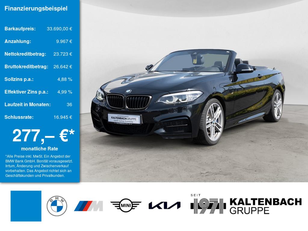 BMW M240i Cabrio FACEL. LED W-LAN NAVI SHZ PDC KLIMA