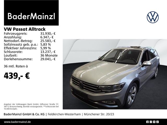 Volkswagen Passat Alltrack 2.0 TDI 4M DSG AHK Pano Navi Kam