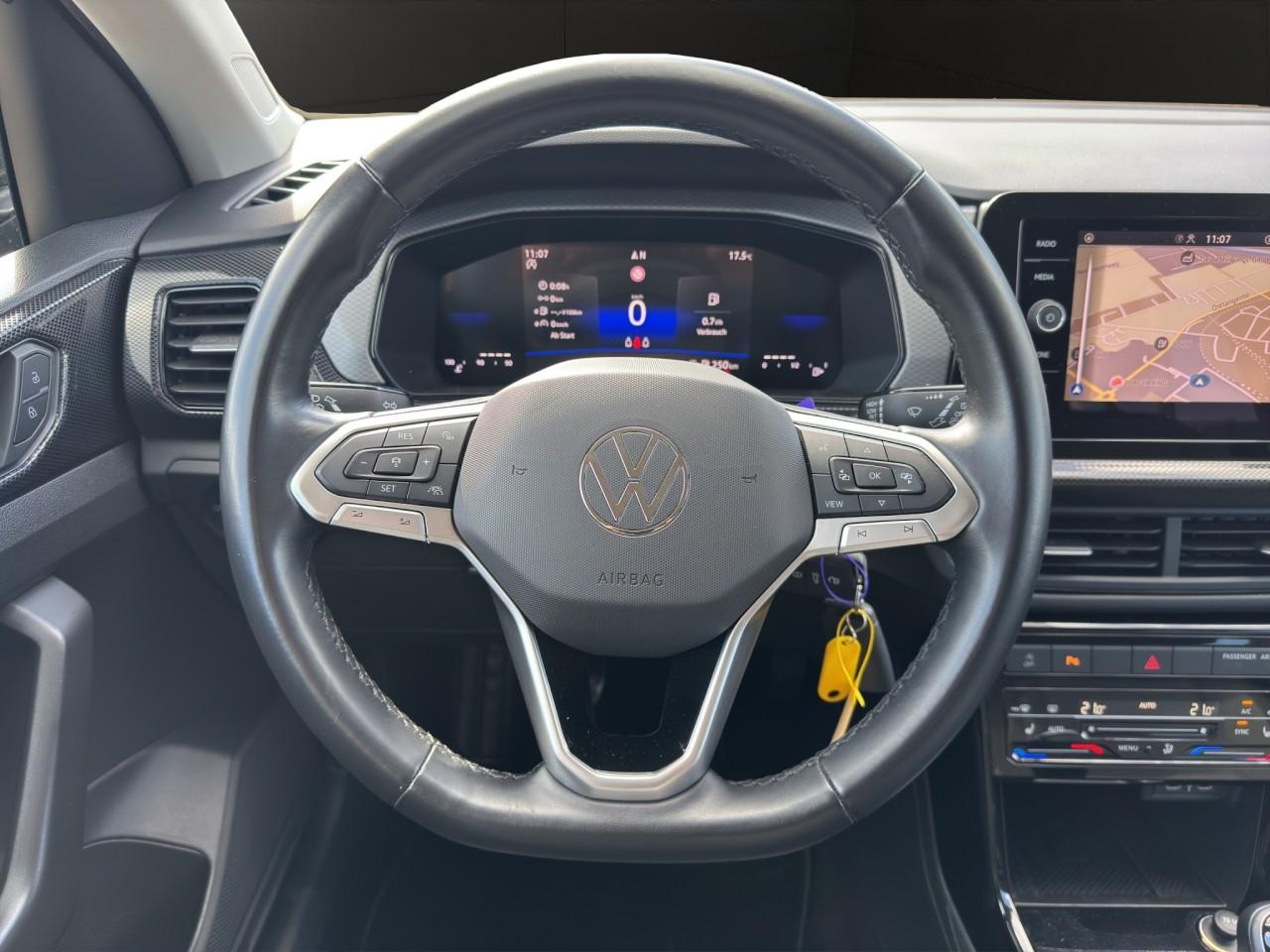 Volkswagen T-Cross 1.0 TSI Life GJR+ACC+NAVI+SHZ Klima, миниатюра 14