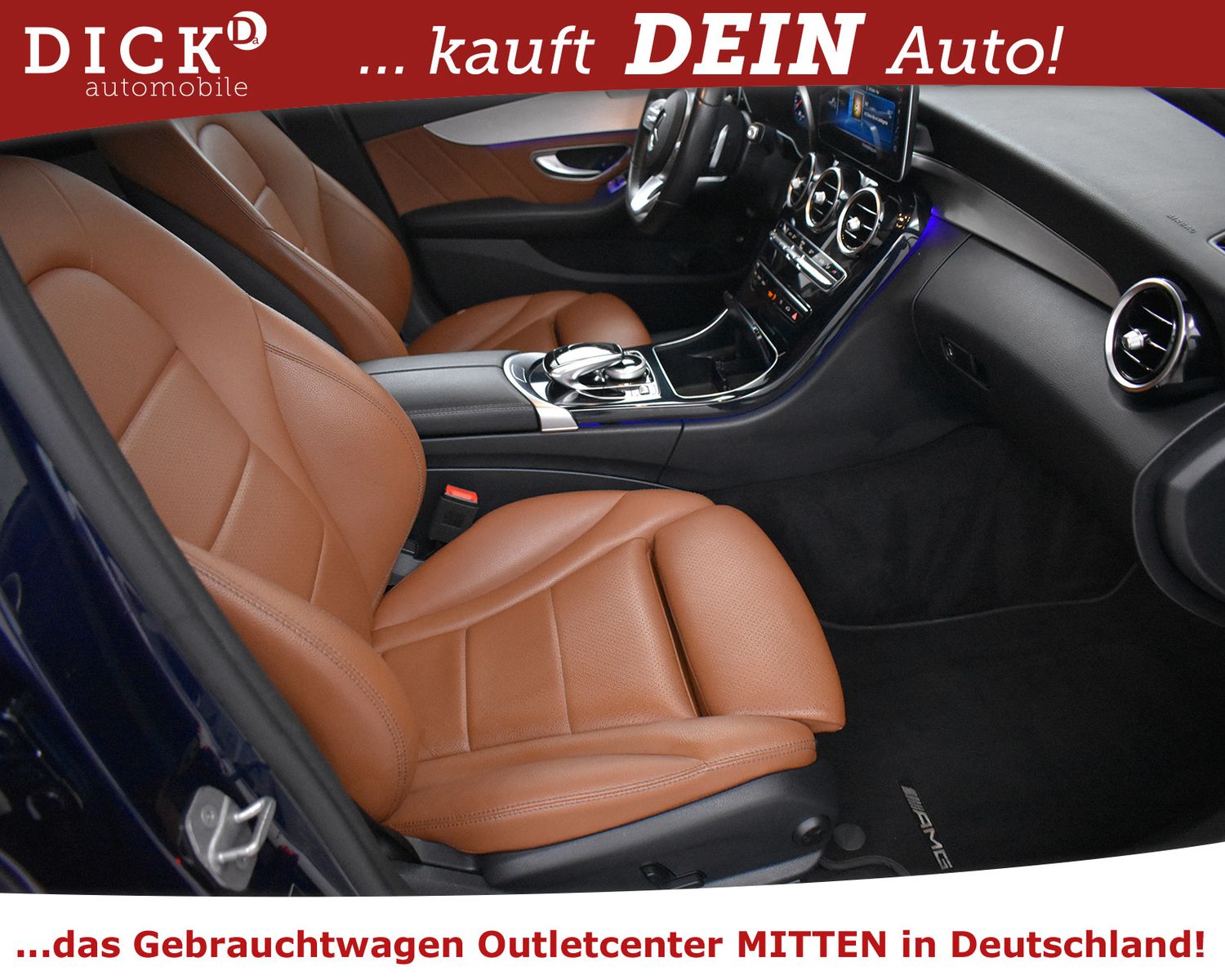 MERCEDES-BENZ C300d 2X AMG Line NIGHT+BURMES+COMAND+WIDES+360+ - Image 11