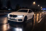 BMW M550i G30 V8 - weiße BMW M550