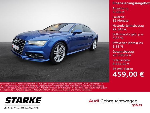 Audi A7 Sportback 3.0 TDI S tronic quattro S line Nav