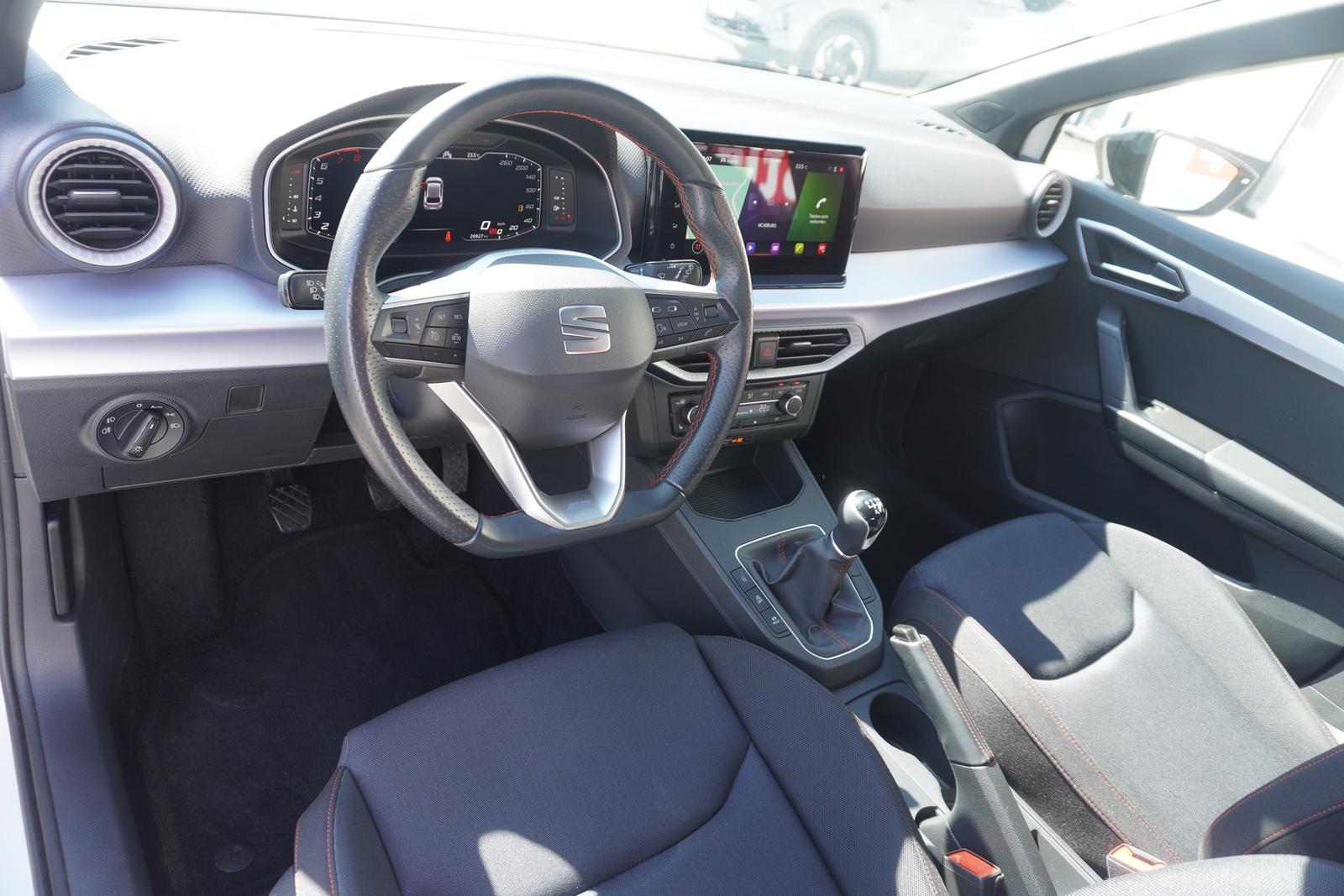SEAT Ibiza 1.0 TSI FR LED Navi PDC Android Apple DAB, миниатюра 9