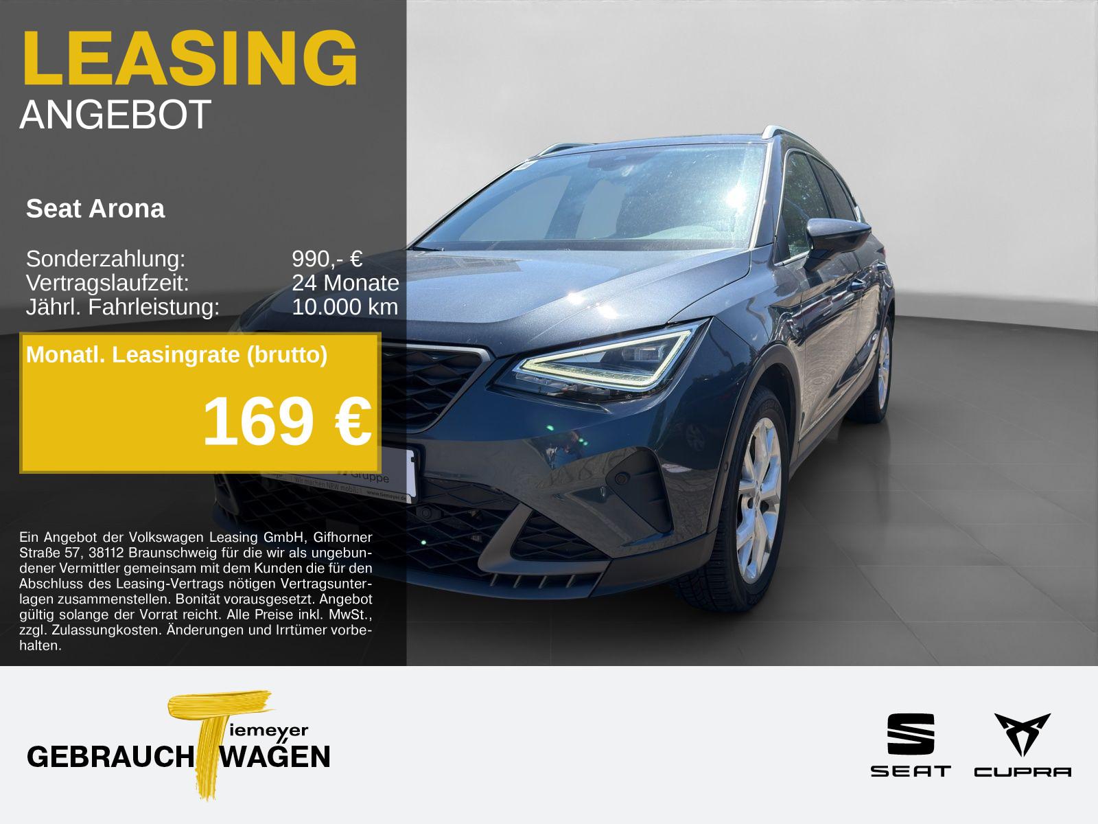 Seat Arona 1.5 TSI DSG FR AHK KAMERA PARKLENK NAVI AC
