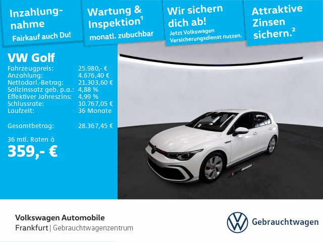 Volkswagen Golf VIII 2.0 TSI GTI LED-Plus DAB+ FrontAssist