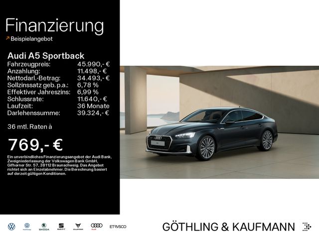 Audi A5 Sportback 40 TDI qu S line S tro*Matrix*Virtu