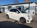 Fiat 500 595 Abarth Cabrio 1,4 Leder Xenon Alu 75TKM - Fiat 500: Weiß