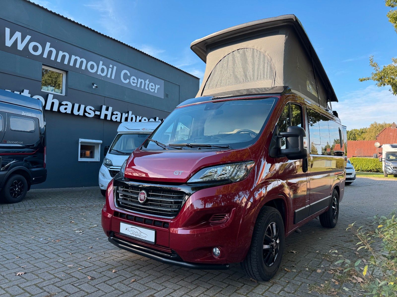 HYMER-ERIBA Sydney Aufstelldach-Autom-118 KW-Ahk-Alarm-Leder