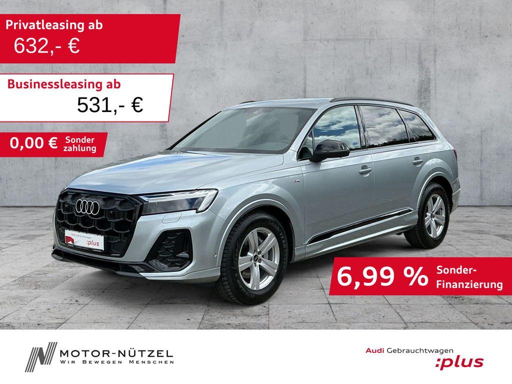 Audi Q7 45 TDI QU 2xS-LINE MATRIX+NAVI+AIR+AHK+360°