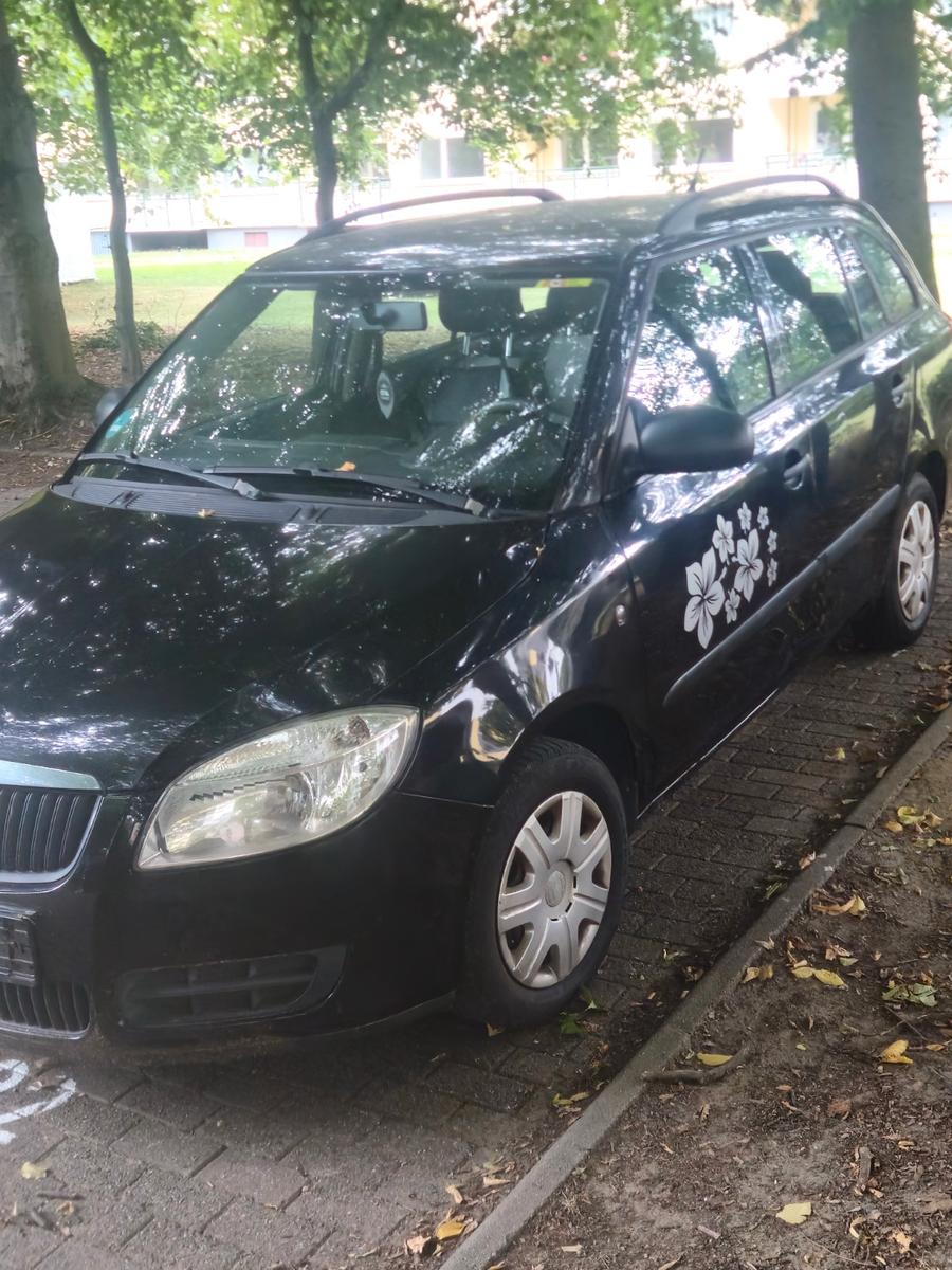 Skoda Fabia 2009 — rear view