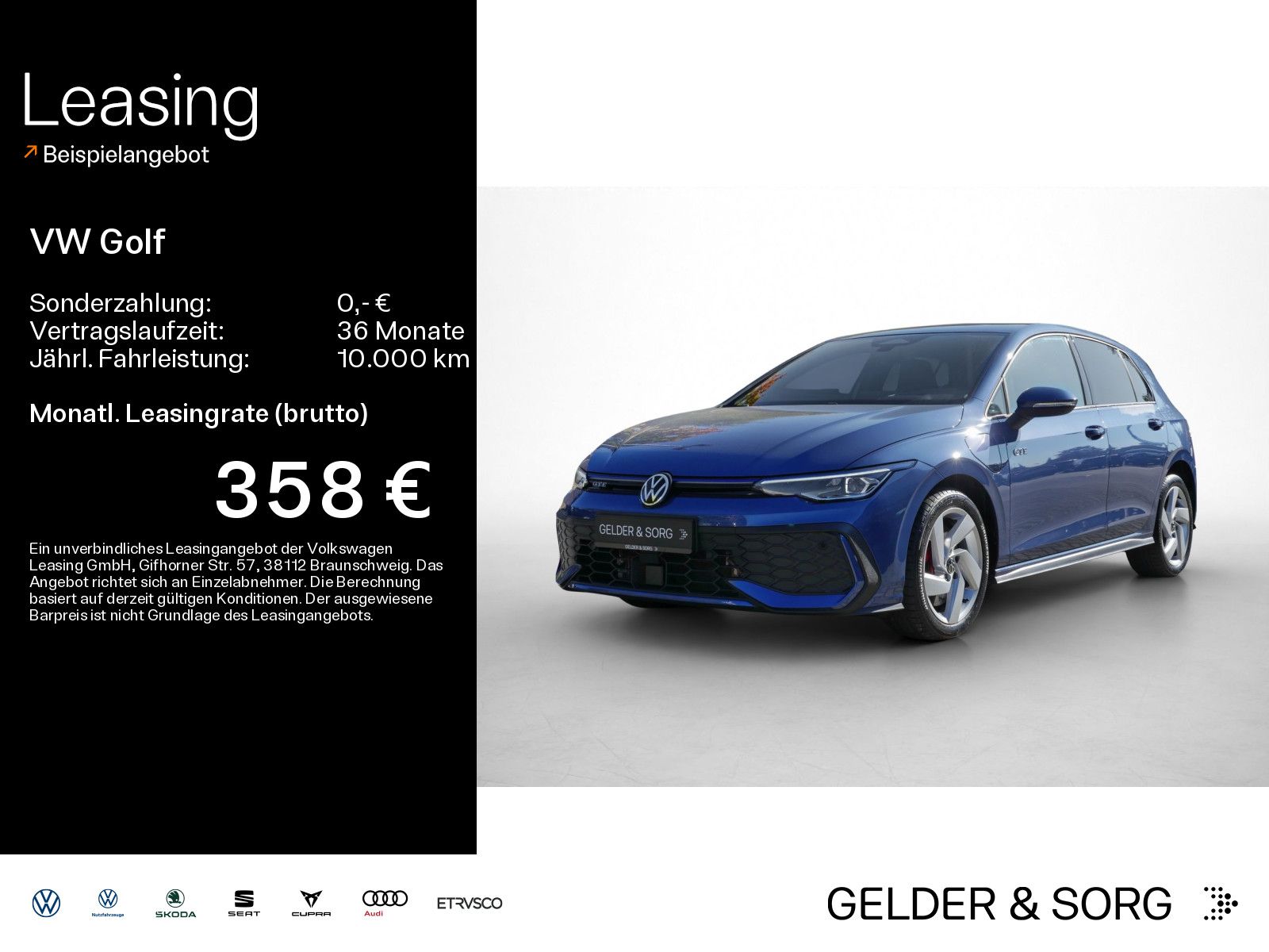 Volkswagen Golf GTE 1.5 eHybrid RFK*Matrix*ACC*AHK*HuD*DAB+