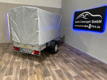 Fahrzeugabbildung Humbaur Startrailer H 132513 Plane& Spriegel 1500mm grau