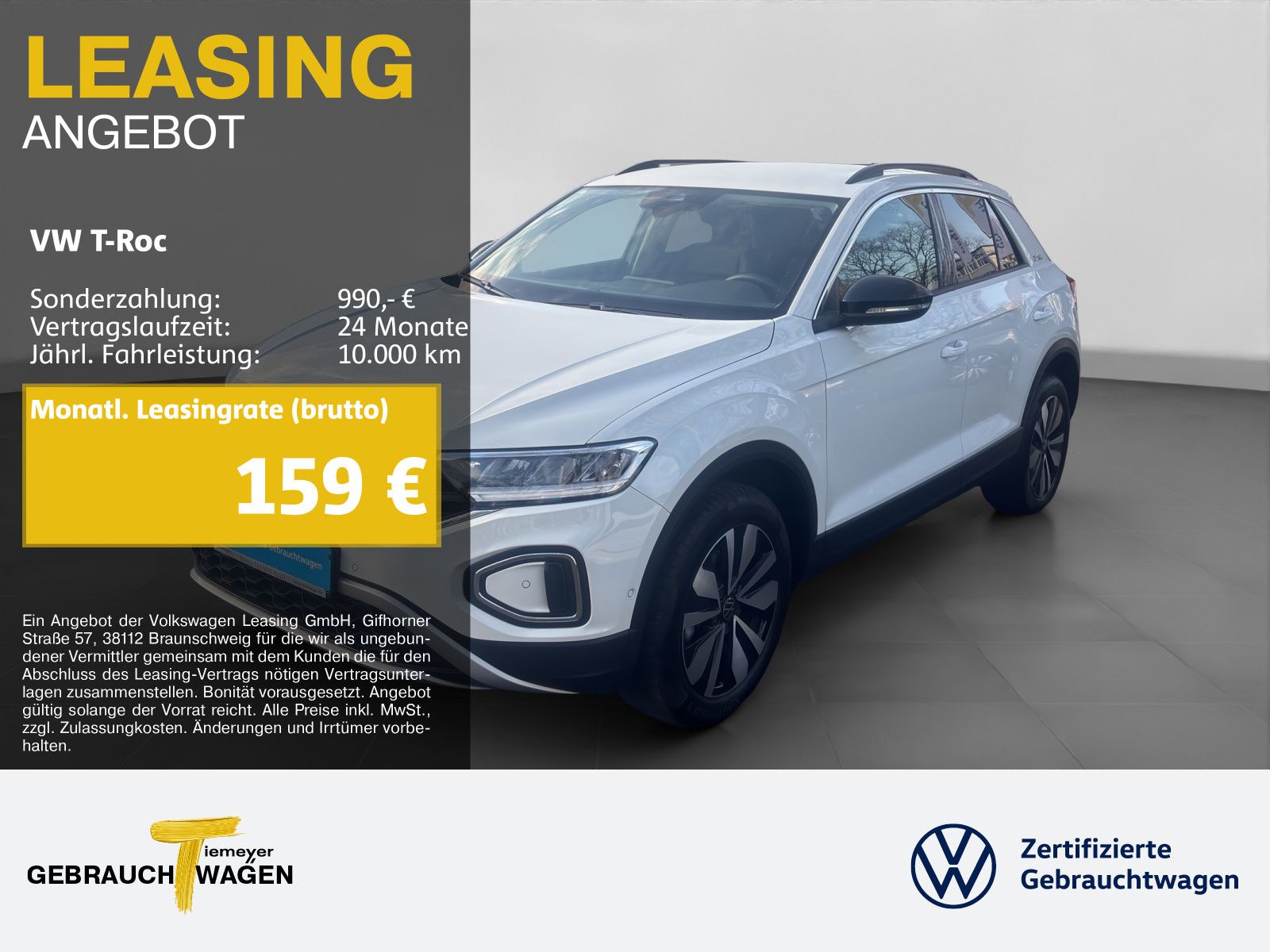 Volkswagen T-Roc 1.0 TSI GOAL NAVI SITZHZG LED PDC+