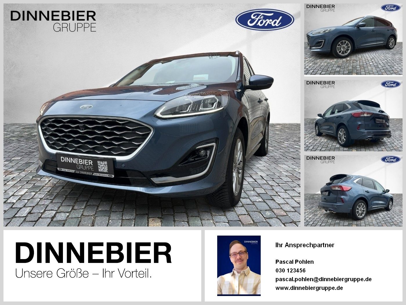 Ford KUGA VIGNALE PHEV |PANO*LED*NAVI*Keyless*ParkAss