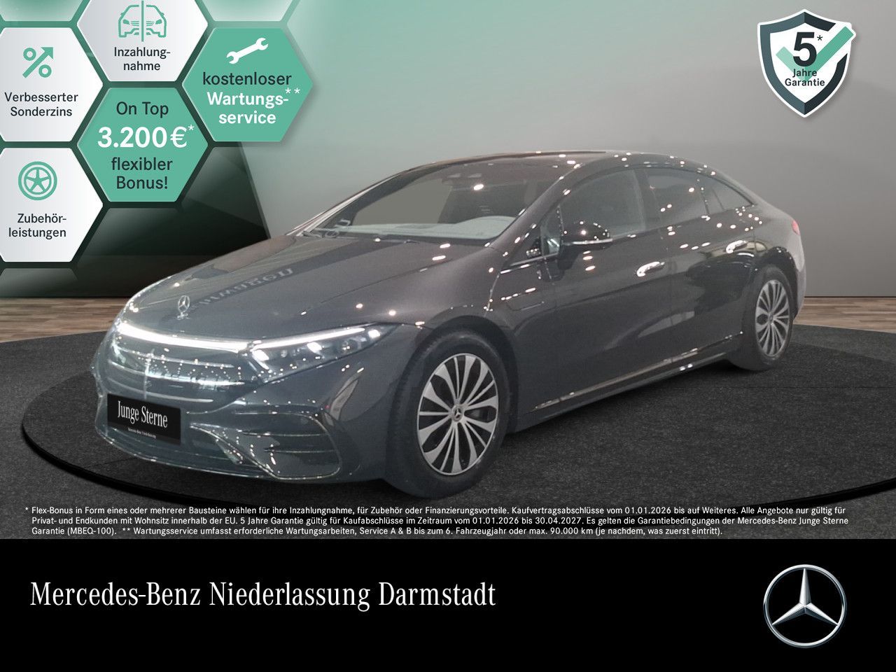 MERCEDES-BENZ EQS 450+ AMG STYL/ADV.+/NIGHT/BURM/DIGI-L/PANO/