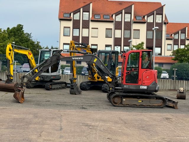 Volvo ECR50 D, 2 Löffel, AC, 2.800 BH, MS03