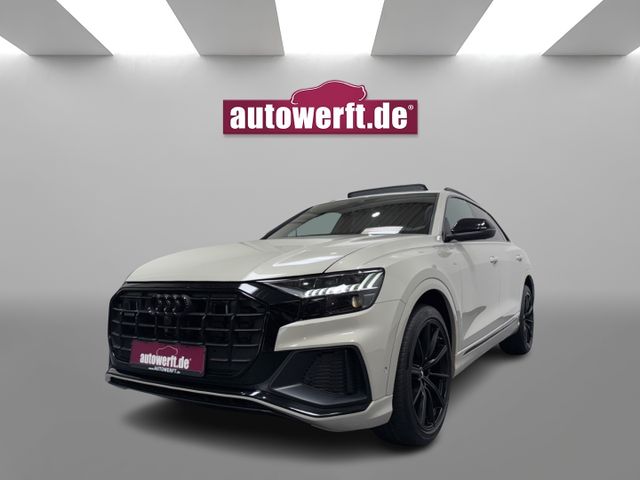Audi Q8 50 TDI QU S LINE BLACK MATRIX PANO AHK HUD SO