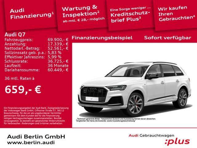 Audi Q7 S line 50 TDI quattro tiptr. AHK 360°K PDC