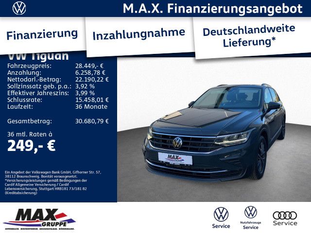 Tiguan 2.0 TDI DSG LIFE LED+KAMERA+AHK+PDC+ACC