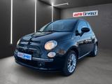 Fiat 500 Lounge Cabrio Klimaautomatik  T-Leder PDC - Fiat 500: Schwarz, Lounge