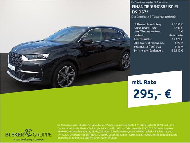 DS Automobiles DS7 Crossback E-Tense 4x4 300 Rivoli+