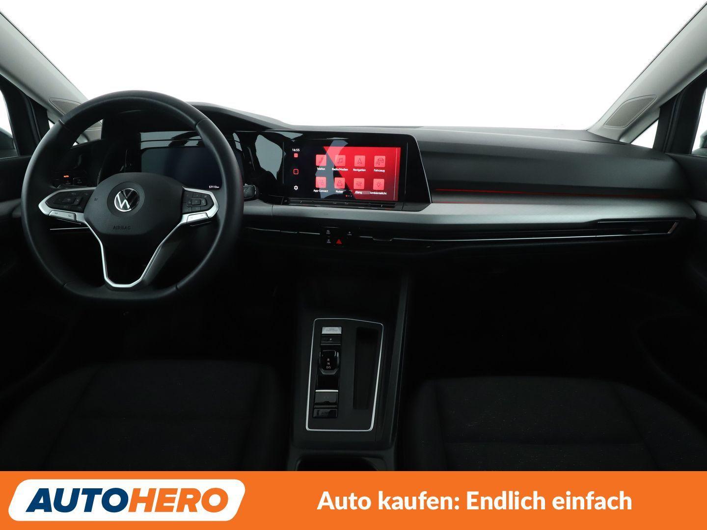 Volkswagen Golf VIII 1.0 eTSI Life Aut.*NAVI*LED*ACC*, миниатюра 11
