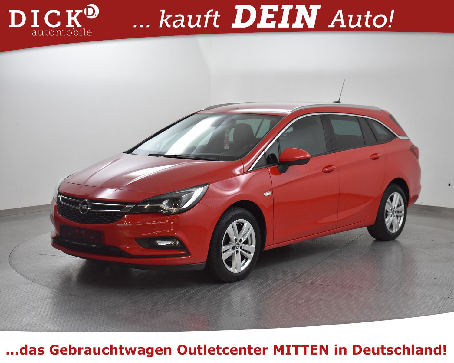 Fahrzeugabbildung Opel Astra ST 1.4 SIDI Innov NAVI+KAM+LED+AHK+SHZ+TEM