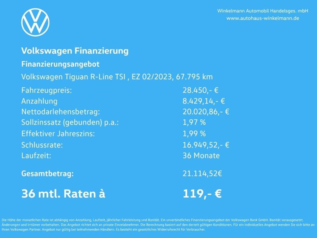 Volkswagen Tiguan R-Line 1.5 TSI DSG ACC AHK LED KAMERA NAV foto 2