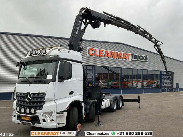 Mercedes-Benz Arocs 3251 8x4 Euro 6 Fassi 80 Tonmeter laadkraa