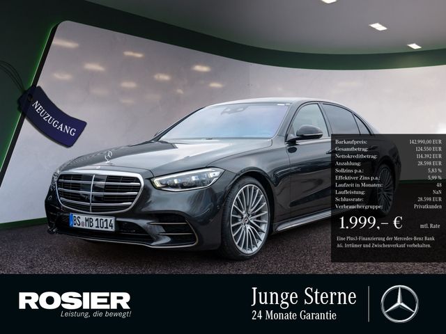 Mercedes-Benz S 450 d 4M lang AMG Line Distr Standhz Chaffeur