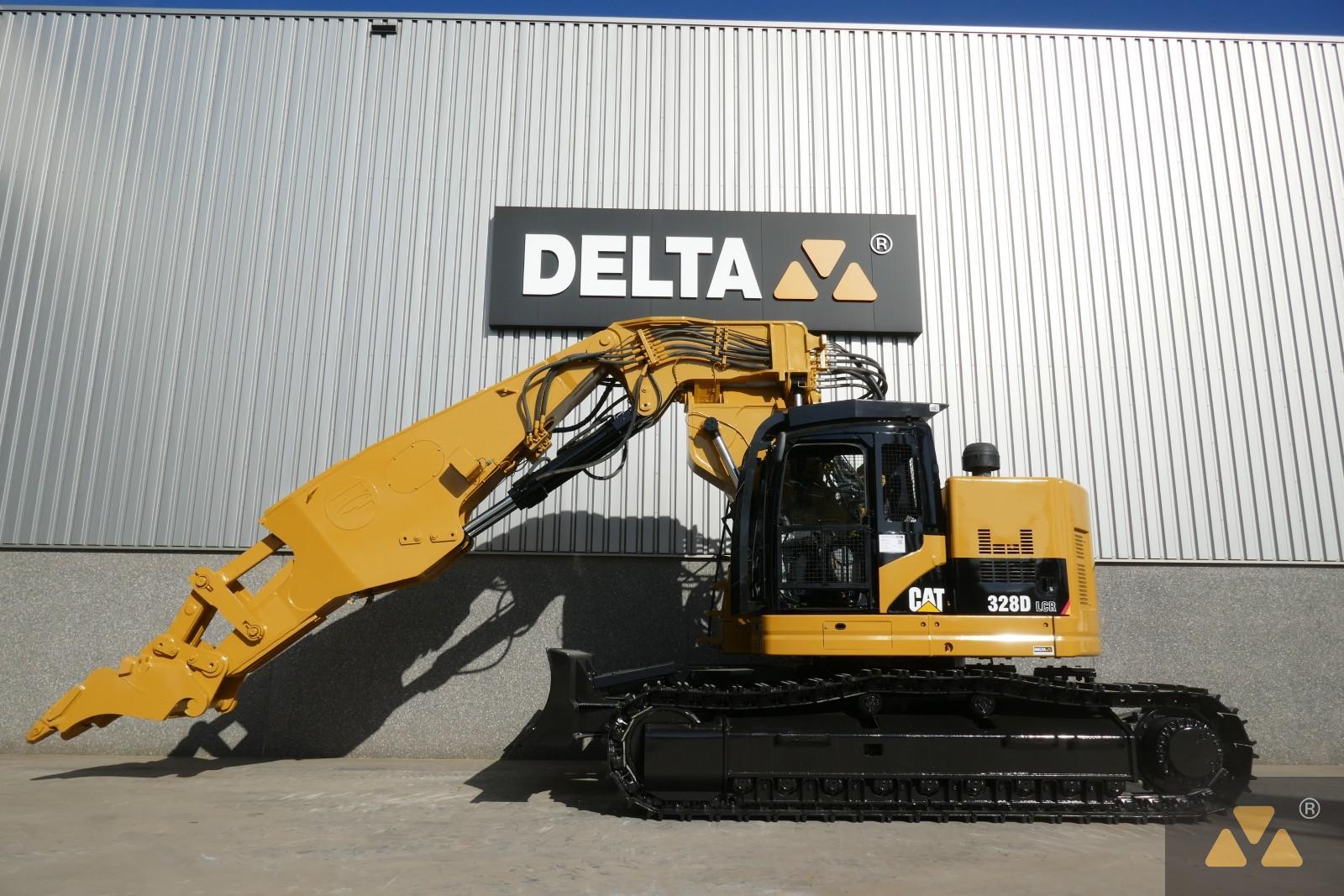 CAT 328D LCR Tunnelling excavator