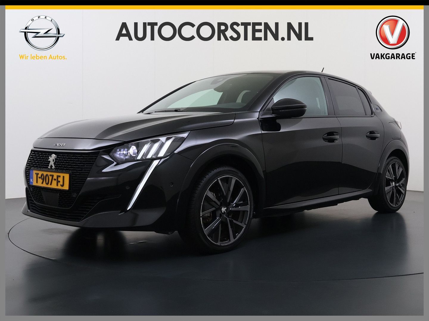 Peugeot e-208 EV GT 350 panorama dach 360°Camera Navi Ec